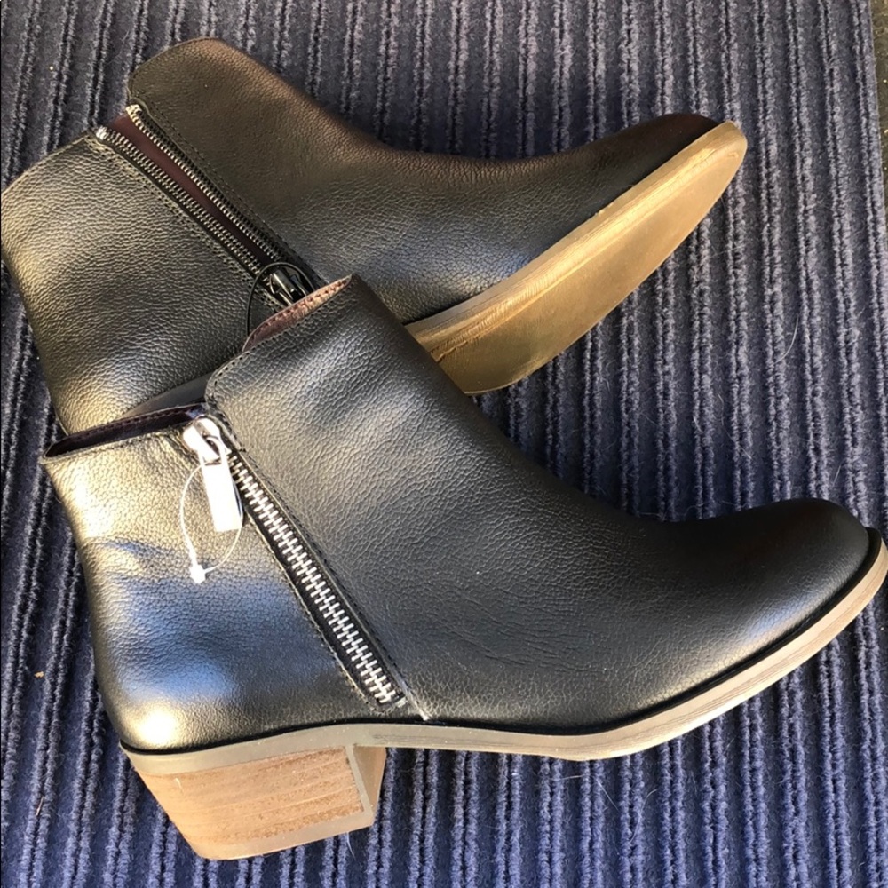 Leather Kensie ankle boots - Picture 4 of 7